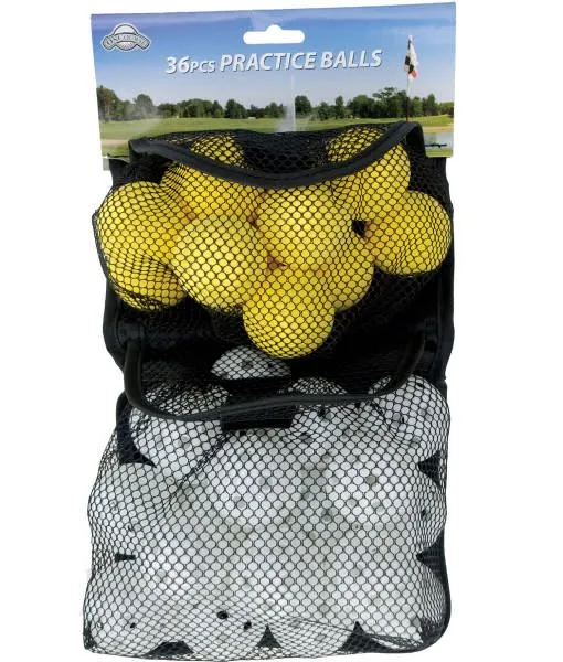 On Course 36 PRACTICE BALLS (FOAM/PERFORATED) 3 On Course 36 PRACTICE BALLS (FOAM/PERFORATED)