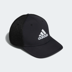 ADIDAS A-STRETCH TOUR HAT BLACK -Clubs shop a stretch tour hat black 2
