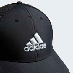 ADIDAS A-STRETCH TOUR HAT BLACK -Clubs shop a stretch tour hat black 3
