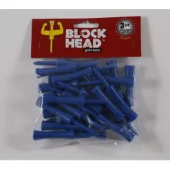 GT GOLF SUPPLIES BLOCKHEAD TEES -Clubs shop blockhead tees 1