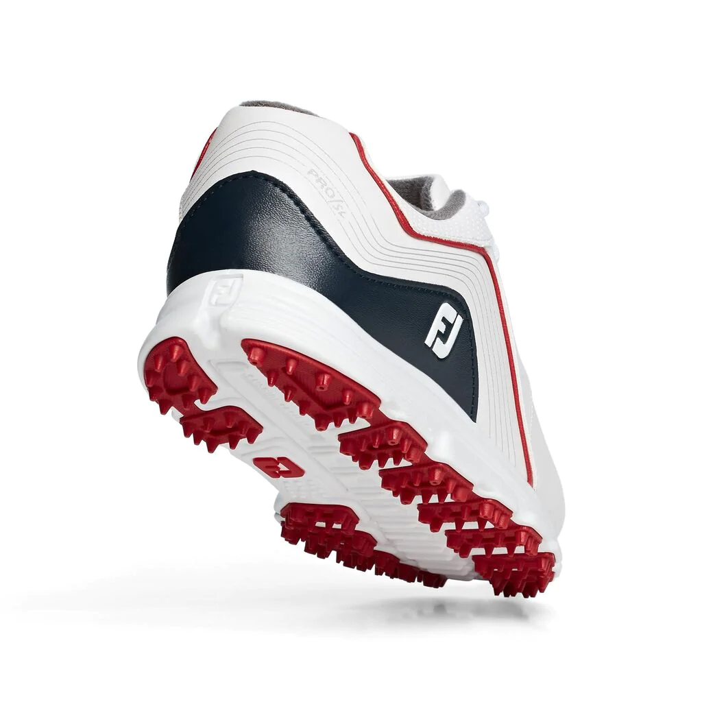 FootJoy BOYS PRO S/L WHITE/BLUE 45028 7 FootJoy BOYS PRO S/L WHITE/BLUE 45028 - Image 5