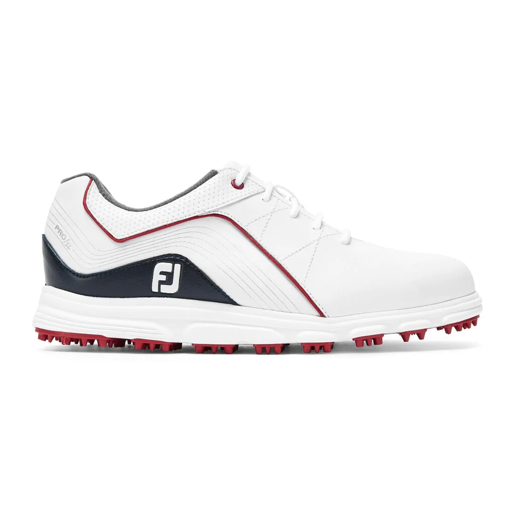 FootJoy BOYS PRO S/L WHITE/BLUE 45028 3 FootJoy BOYS PRO S/L WHITE/BLUE 45028
