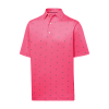 FootJoy Cactus Print Lisle Self Collar 2 FootJoy Cactus Print Lisle Self Collar -Clubs shop cactus print lisle self collar