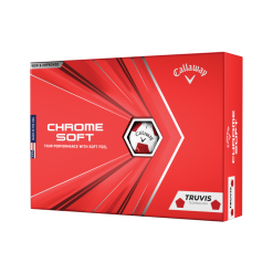 Callaway CHROME SOFT TRUVIS RED/WHITE -Clubs shop chrome soft truvis red white 2