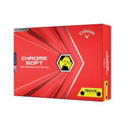 Callaway CHROME SOFT TRUVIS YELLOW/BLACK -Clubs shop chrome soft truvis yellow black 2