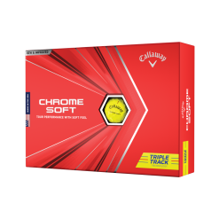 Callaway CHROME SOFT YELLOW TRIPLE TRACK -Clubs shop chrome soft yellow triple track 2