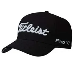 Titleist DOBBY TECH STAFF HAT BLACK