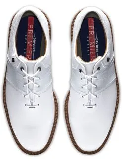 FootJoy DRYJOYS PREMIERE SERIES PACKARD 53908 WHITE WIDE -Clubs shop dryjoys premiere series packard 53908 white wide 2