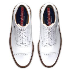 FootJoy DRYJOYS PREMIERE SERIES TARLOW 53903 WHITE -Clubs shop dryjoys premiere series tarlow 53903 white 5