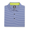 FOOTJOY Feeder Stripe Mix Stretch Pique Self Collar -Clubs shop footjoy feeder stripe mix stretch pique self colla