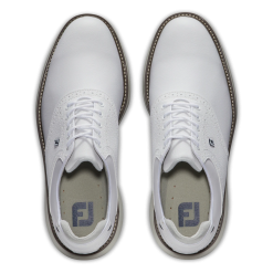 FOOTJOY TRADITIONS GOLF SHOE 57903 WHITE 7 FOOTJOY TRADITIONS GOLF SHOE 57903 WHITE -Clubs shop footjoy traditions golf shoe 57903 white 2