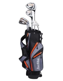 Tour Edge HL-J 5-8 ORANGE 5-CLUB SET W/BAG LEFT HAND