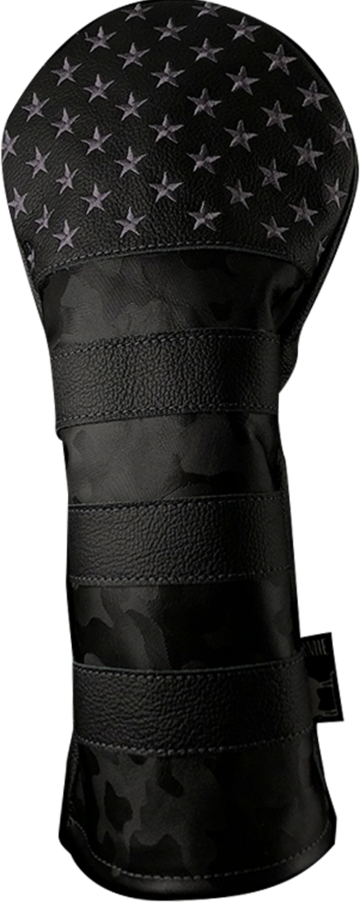 Dormie Workshop PREMIUM LEATHER DRIVER COVER BLACKED OUT CAMO 3 Dormie Workshop PREMIUM LEATHER DRIVER COVER BLACKED OUT CAMO
