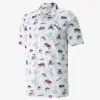 PUMA CLOUDSPUN DINO-MITE Golf Polo -Clubs shop puma cloudspun dino mite golf polo