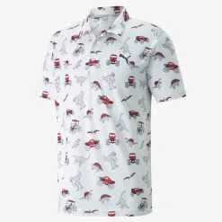 PUMA CLOUDSPUN DINO-MITE Golf Polo
