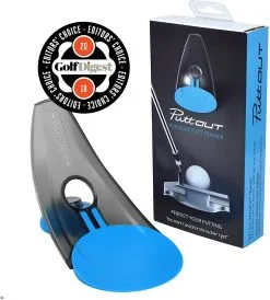 PUTT-OUT PRESSURE PUTT TRAINER - BLUE -Clubs shop putt out pressure putt trainer blue 3