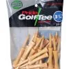 PRIDE SPORTS STEP DOWN GOLF TEES 3 1/4'' 25 PACK NATURAL -Clubs shop step down golf tees 3 1 4 25 pack natural