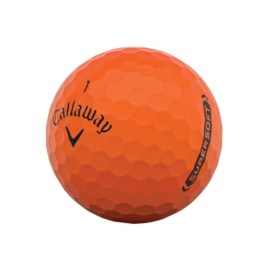 Callaway SUPERSOFT 2021 MATTE ORANGE 5 Callaway SUPERSOFT 2021 MATTE ORANGE - Image 3