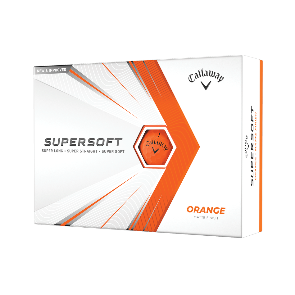 Callaway SUPERSOFT 2021 MATTE ORANGE 3 Callaway SUPERSOFT 2021 MATTE ORANGE