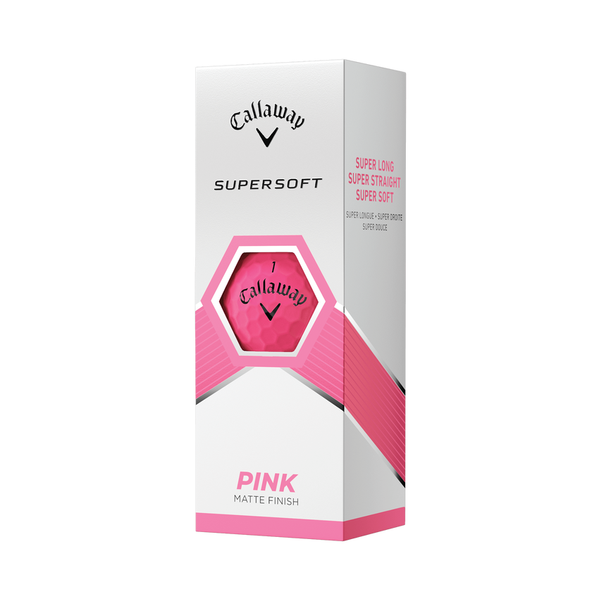 Callaway SUPERSOFT 2023 MATTE PINK 5 Callaway SUPERSOFT 2023 MATTE PINK - Image 3
