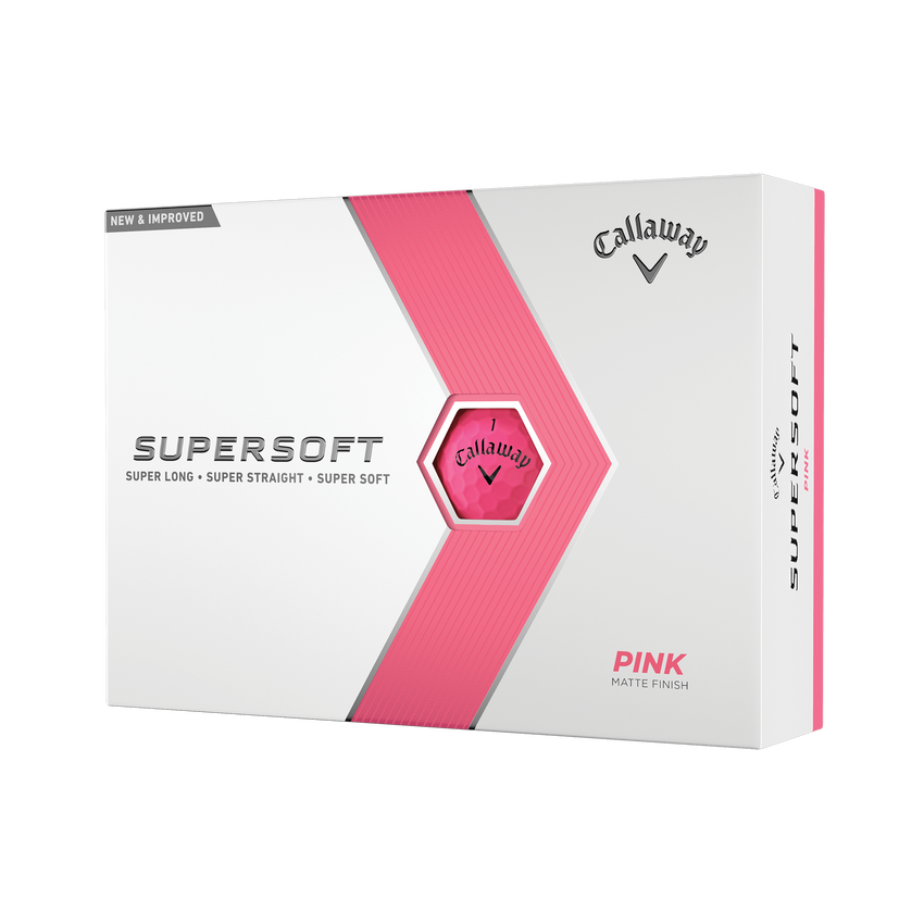 Callaway SUPERSOFT 2023 MATTE PINK 3 Callaway SUPERSOFT 2023 MATTE PINK