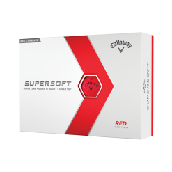 Callaway SUPERSOFT 2023 MATTE RED