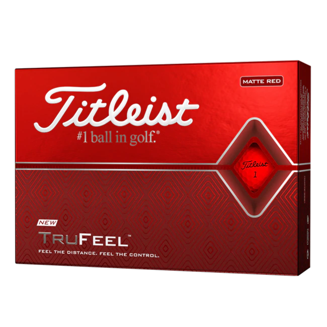 Titleist TRUFEEL - MATTE RED 5 Titleist TRUFEEL - MATTE RED - Image 3
